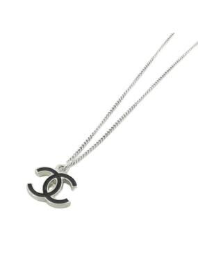 Chanel Pendant Necklace Metal Black And #346818C95B